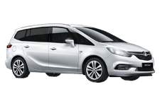 Van Rental Southport - Vauxhall Zafira 7-Seater - Minibus hire Southport